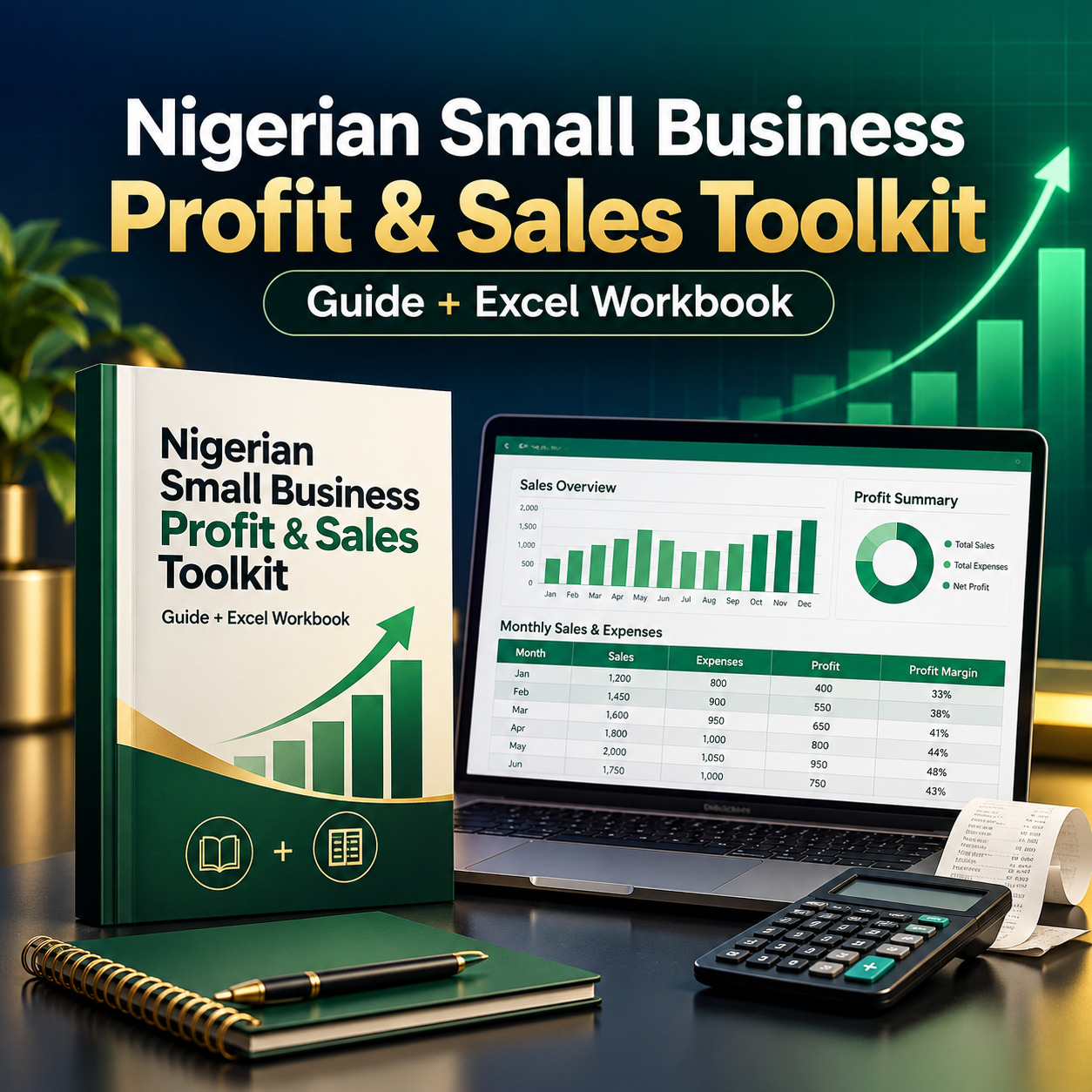 Nigerian Small Business Profit and Sales Toolkit cover